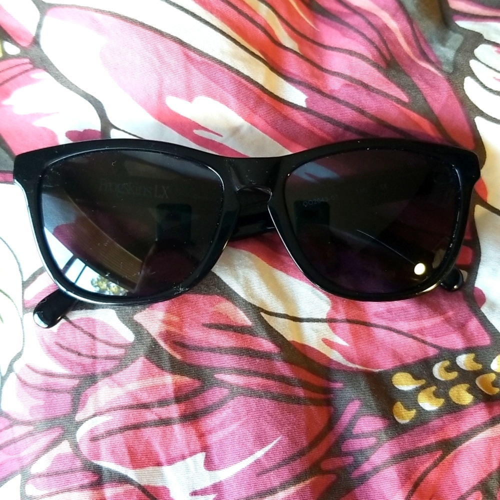 Oakley Black FrogskinLX unisex sunglasses